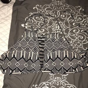 pattern swim top